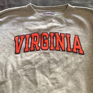 Vintage grey UVA Crew Neck